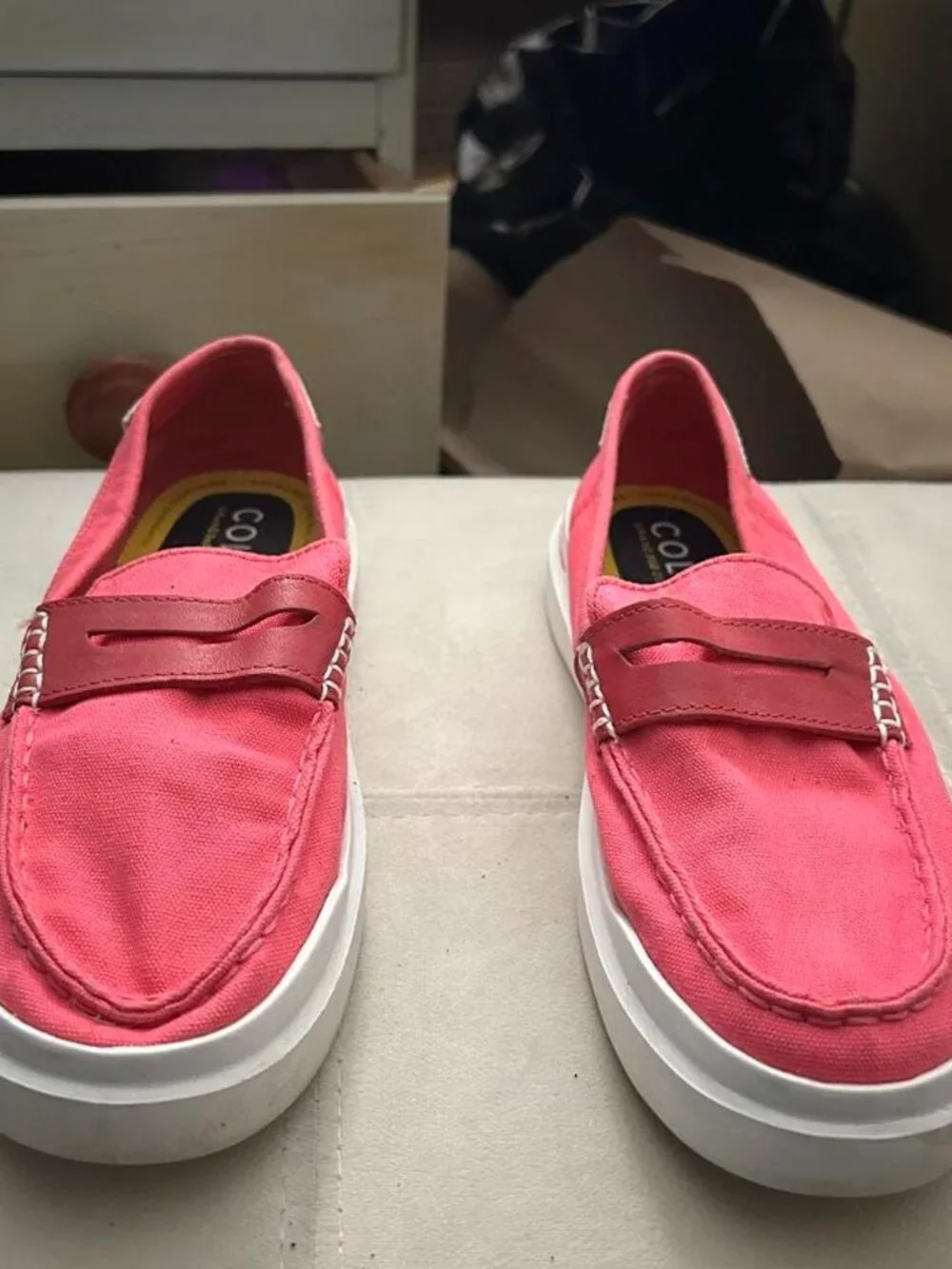 Cole Haan Women's Pink Loafers